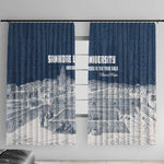 Mansa Musa Sankore University Window Curtain Knowledge is the True Gold - African Scholarly Legacy - African Pride