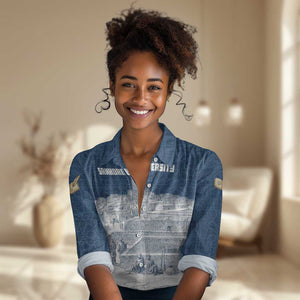 Mansa Musa Sankore University Women Casual Shirt Knowledge is the True Gold - African Scholarly Legacy - African Pride