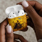 Mansa Musa AirPods Case Golden Legacy Theme Ancient Map Regal Portrait of Mali Emperor Timbuktu - African Pride