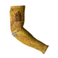 Mansa Musa Arm Sleeves Golden Legacy Theme Ancient Map Regal Portrait of Mali Emperor Timbuktu - African Pride