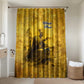 Mansa Musa Bathroom Set Golden Legacy Theme Ancient Map Regal Portrait of Mali Emperor Timbuktu - African Pride
