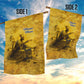 Mansa Musa Garden Flag Golden Legacy Theme Ancient Map Regal Portrait of Mali Emperor Timbuktu - African Pride