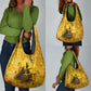 Mansa Musa Grocery Bag Golden Legacy Theme Ancient Map Regal Portrait of Mali Emperor Timbuktu - African Pride
