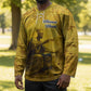 Mansa Musa Hockey Jersey Golden Legacy Theme Ancient Map Regal Portrait of Mali Emperor Timbuktu - African Pride