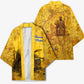 Mansa Musa Kimono Golden Legacy Theme Ancient Map Regal Portrait of Mali Emperor Timbuktu - African Pride