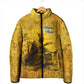 Mansa Musa Padded Jacket Golden Legacy Theme Ancient Map Regal Portrait of Mali Emperor Timbuktu - African Pride