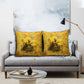 Mansa Musa Pillow Cover Golden Legacy Theme Ancient Map Regal Portrait of Mali Emperor Timbuktu - African Pride