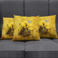 Mansa Musa Pillow Cover Golden Legacy Theme Ancient Map Regal Portrait of Mali Emperor Timbuktu - African Pride