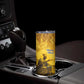 Mansa Musa Skinny Tumbler Golden Legacy Theme Ancient Map Regal Portrait of Mali Emperor Timbuktu - African Pride