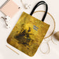 Mansa Musa Tote Bag Golden Legacy Theme Ancient Map Regal Portrait of Mali Emperor Timbuktu - African Pride