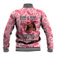 Black Cowgirl Baseball Jacket Boots And Bling - Pink Leopard Western Diva Melanin