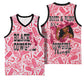 Black Cowgirl Basketball Jersey Boots And Bling - Pink Leopard Western Diva Melanin
