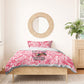 Black Cowgirl Bedding Set Boots And Bling - Pink Leopard Western Diva Melanin