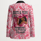Black Cowgirl Blazer Boots And Bling - Pink Leopard Western Diva Melanin