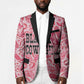 Black Cowgirl Blazer Boots And Bling - Pink Leopard Western Diva Melanin