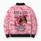 Black Cowgirl Bomber Puffer Jacket Boots And Bling - Pink Leopard Western Diva Melanin