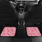 Black Cowgirl Car Mats Boots And Bling - Pink Leopard Western Diva Melanin