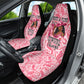 Black Cowgirl Car Seat Cover Boots And Bling - Pink Leopard Western Diva Melanin