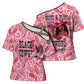 Black Cowgirl Cross Shoulder Shirt Boots And Bling - Pink Leopard Western Diva Melanin