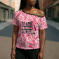 Black Cowgirl Cross Shoulder Shirt Boots And Bling - Pink Leopard Western Diva Melanin