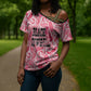 Black Cowgirl Cross Shoulder Shirt Boots And Bling - Pink Leopard Western Diva Melanin
