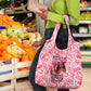 Black Cowgirl Grocery Bag Boots And Bling - Pink Leopard Western Diva Melanin