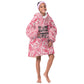 Black Cowgirl Kid Wearable Blanket Hoodie Boots And Bling - Pink Leopard Western Diva Melanin