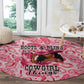 Black Cowgirl Round Carpet Boots And Bling - Pink Leopard Western Diva Melanin