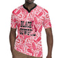 Black Cowgirl Rugby Jersey Boots And Bling - Pink Leopard Western Diva Melanin