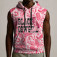 Black Cowgirl Sleeveless Hoodie Boots And Bling - Pink Leopard Western Diva Melanin