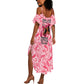 Black Cowgirl Summer Maxi Dress Boots And Bling - Pink Leopard Western Diva Melanin