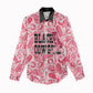 Black Cowgirl Women Casual Shirt Boots And Bling - Pink Leopard Western Diva Melanin