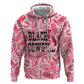 Black Cowgirl Zip Hoodie Boots And Bling - Pink Leopard Western Diva Melanin