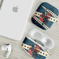 Bill Pickett Black Cowboy AirPods Case Western American Heritage - Grunge Stars And Stripes