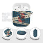 Bill Pickett Black Cowboy AirPods Case Western American Heritage - Grunge Stars And Stripes