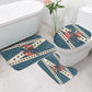 Bill Pickett Black Cowboy Bathroom Set Western American Heritage - Grunge Stars And Stripes