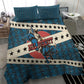 Bill Pickett Black Cowboy Bedding Set Western American Heritage - Grunge Stars And Stripes