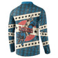 Bill Pickett Black Cowboy Button Sweatshirt Western American Heritage - Grunge Stars And Stripes