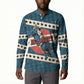 Bill Pickett Black Cowboy Button Sweatshirt Western American Heritage - Grunge Stars And Stripes