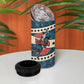 Bill Pickett Black Cowboy 4 in 1 Can Cooler Tumbler Western American Heritage - Grunge Stars And Stripes