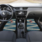 Bill Pickett Black Cowboy Car Mats Western American Heritage - Grunge Stars And Stripes