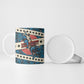 Bill Pickett Black Cowboy Ceramic Mug Western American Heritage - Grunge Stars And Stripes