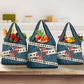 Bill Pickett Black Cowboy Grocery Bag Western American Heritage - Grunge Stars And Stripes