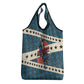 Bill Pickett Black Cowboy Grocery Bag Western American Heritage - Grunge Stars And Stripes