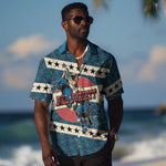 Bill Pickett Black Cowboy Hawaiian Shirt Western American Heritage - Grunge Stars And Stripes