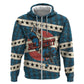 Bill Pickett Black Cowboy Hoodie Western American Heritage - Grunge Stars And Stripes