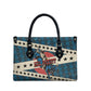 Bill Pickett Black Cowboy Leather Bag Western American Heritage - Grunge Stars And Stripes
