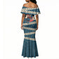 Bill Pickett Black Cowboy Mermaid Dress Western American Heritage - Grunge Stars And Stripes