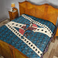 Bill Pickett Black Cowboy Quilt Western American Heritage - Grunge Stars And Stripes