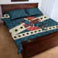 Bill Pickett Black Cowboy Quilt Bed Set Western American Heritage - Grunge Stars And Stripes